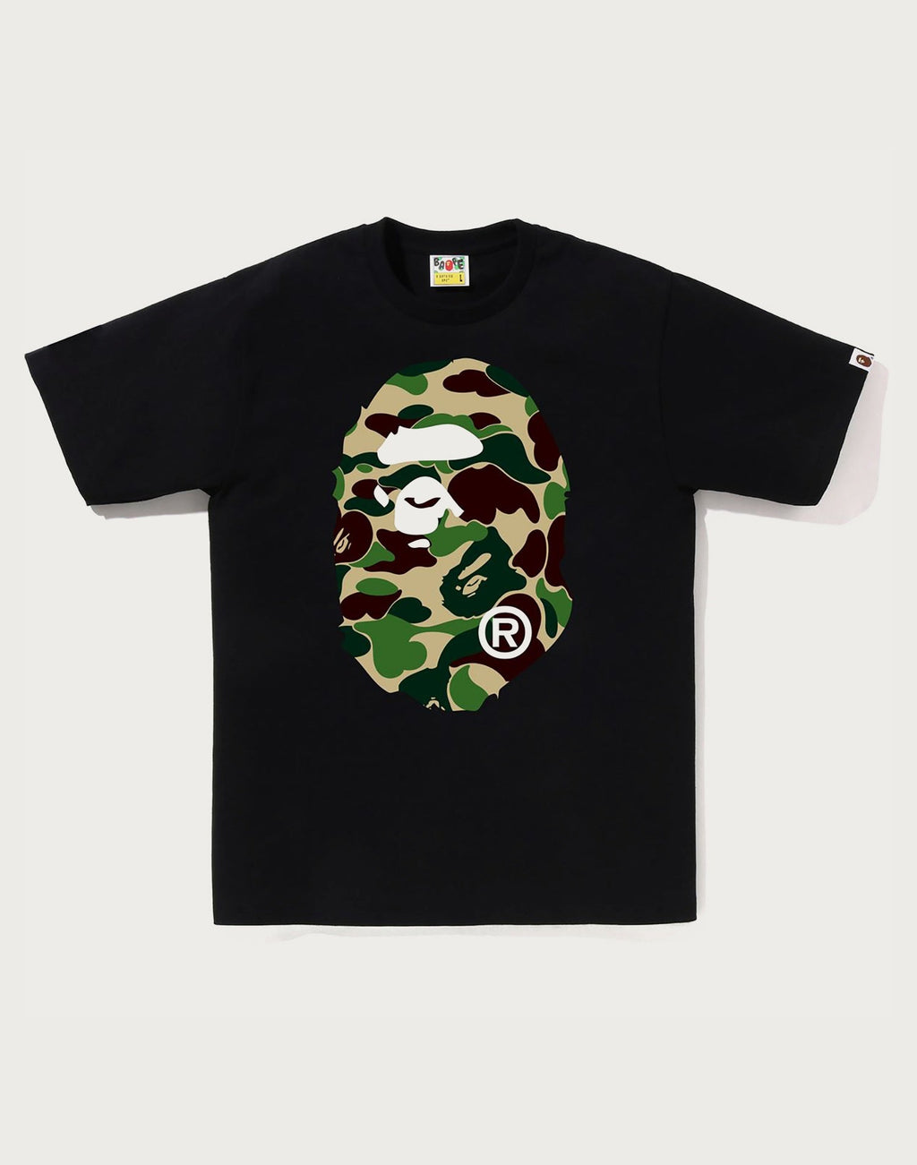 ABC CAMO BIG APE HEAD TEE MENS