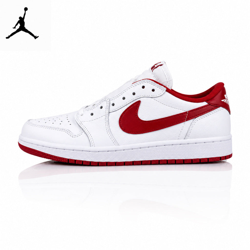Air Jordan 1 Low OG Metallic Red White/Red Unisex Sneakers CZ0790-161
