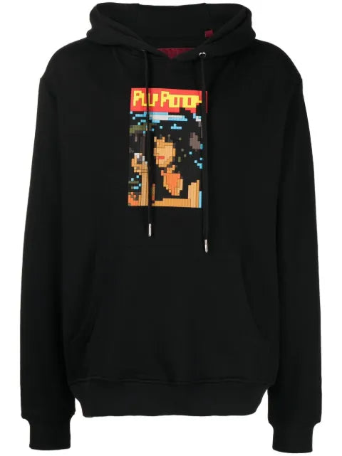 Mostly Heard Rarely Seen 8-Bit Pulp Fiction long-sleeve hoodie