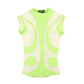 Paula Canovas Del Vas Lycra Sleeveless Top - Green