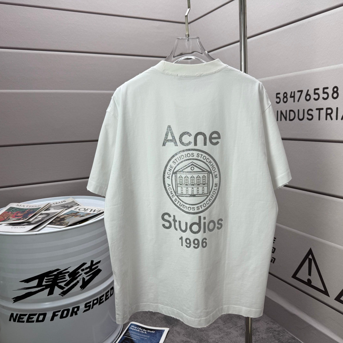 Acne Studios Stockholm 1996 Chest‑Print T‑Shirt