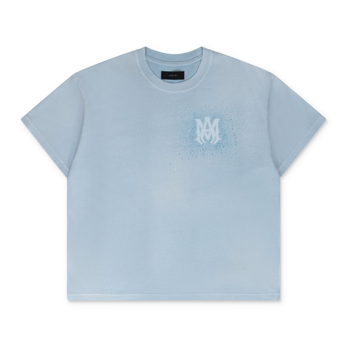 Ashley Blue Crystal Burst MA Tee