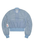 Walter Van Beirendonck semi-sheer bomber jacket