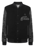 Philipp Plein  skull-embellished bomber jacket