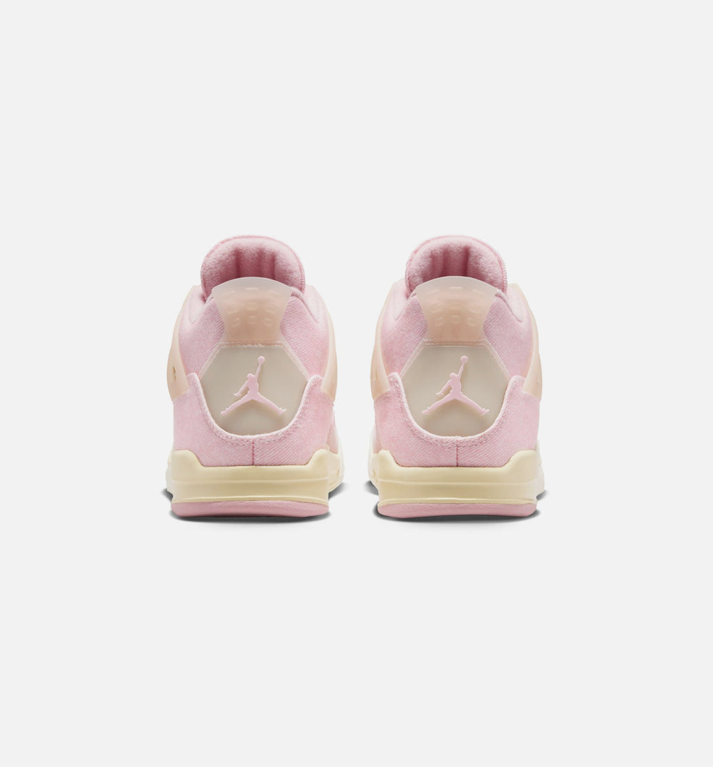 Air Jordan 4 Retro Pink Pearl and Iced Carmine Preschool Lifestyle Shoe – Pearl Pink/Iced Carmine/Coconut Milk