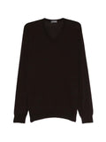 Drumohr V-neck long-sleeve sweater