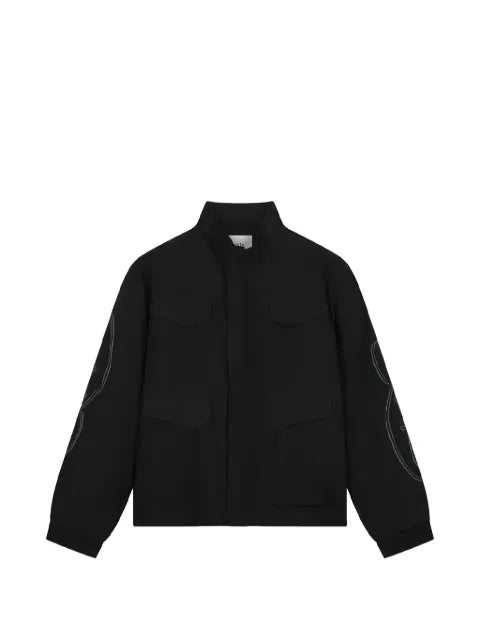 Arte Antwerp graphic-print high-neck jacket