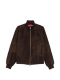 Baracuta long-sleeve leather jacket