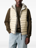 C.P. Company Goggle-detail quilted gilet