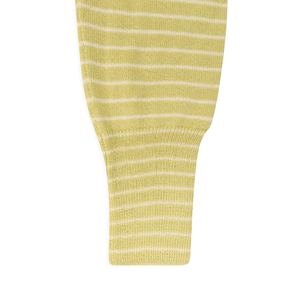 Yellow Scollo Riomaggiore V Neck Sweater