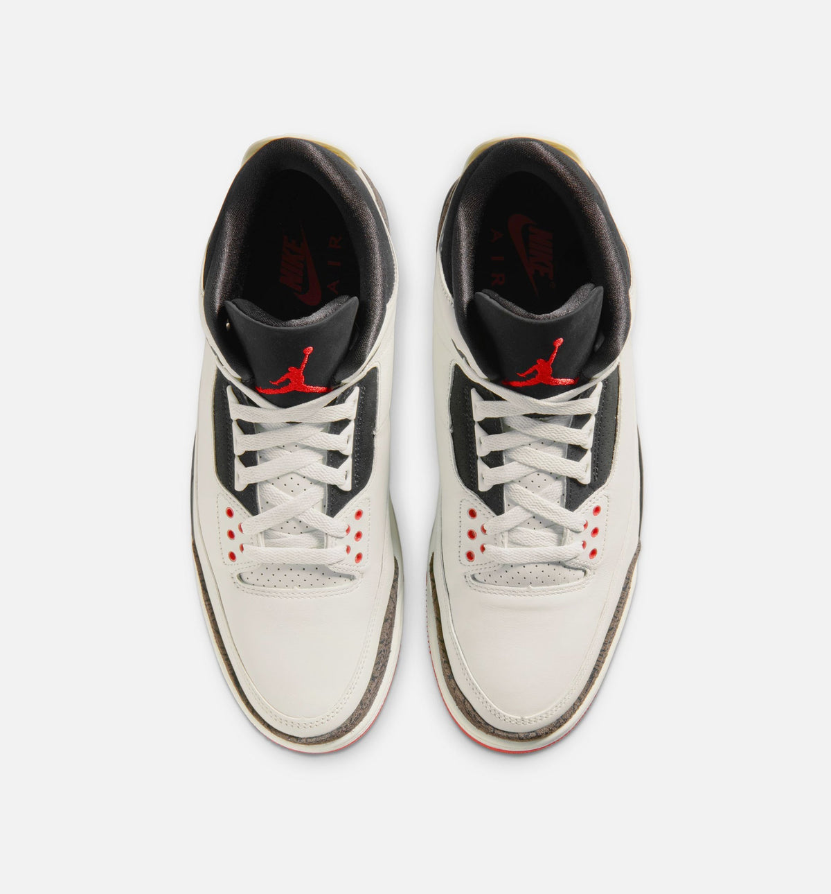 Air Jordan 3 Retro “Sail and University Red” Men's Lifestyle Shoes
