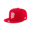 San Francisco Giants Scarlet Basic 59FIFTY Fitted Hat