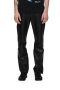 P011 MID RISE STRAIGHT LEG - Black Beauty Dye Through