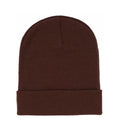 Sp5der Web Rhinestone Beanie Brown