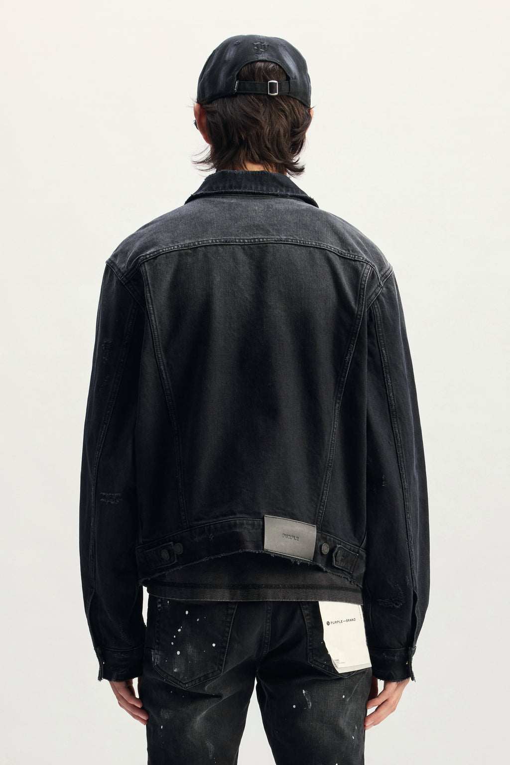 Overdyed Black Repair Jacket