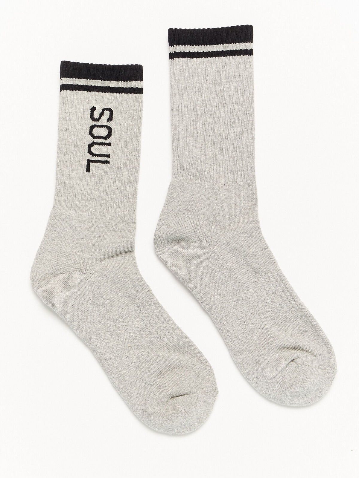 GREY CALF SOCK