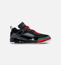 Spizike Low Black and Classic Green | Men's Lifestyle Shoe | Black/Classic Green/White/University Red