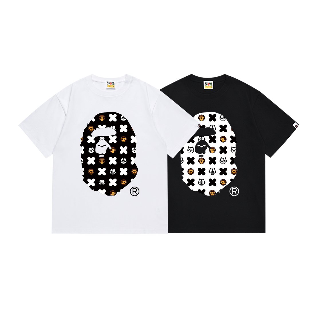 BAPE Oval Character Graphic T-Shirt