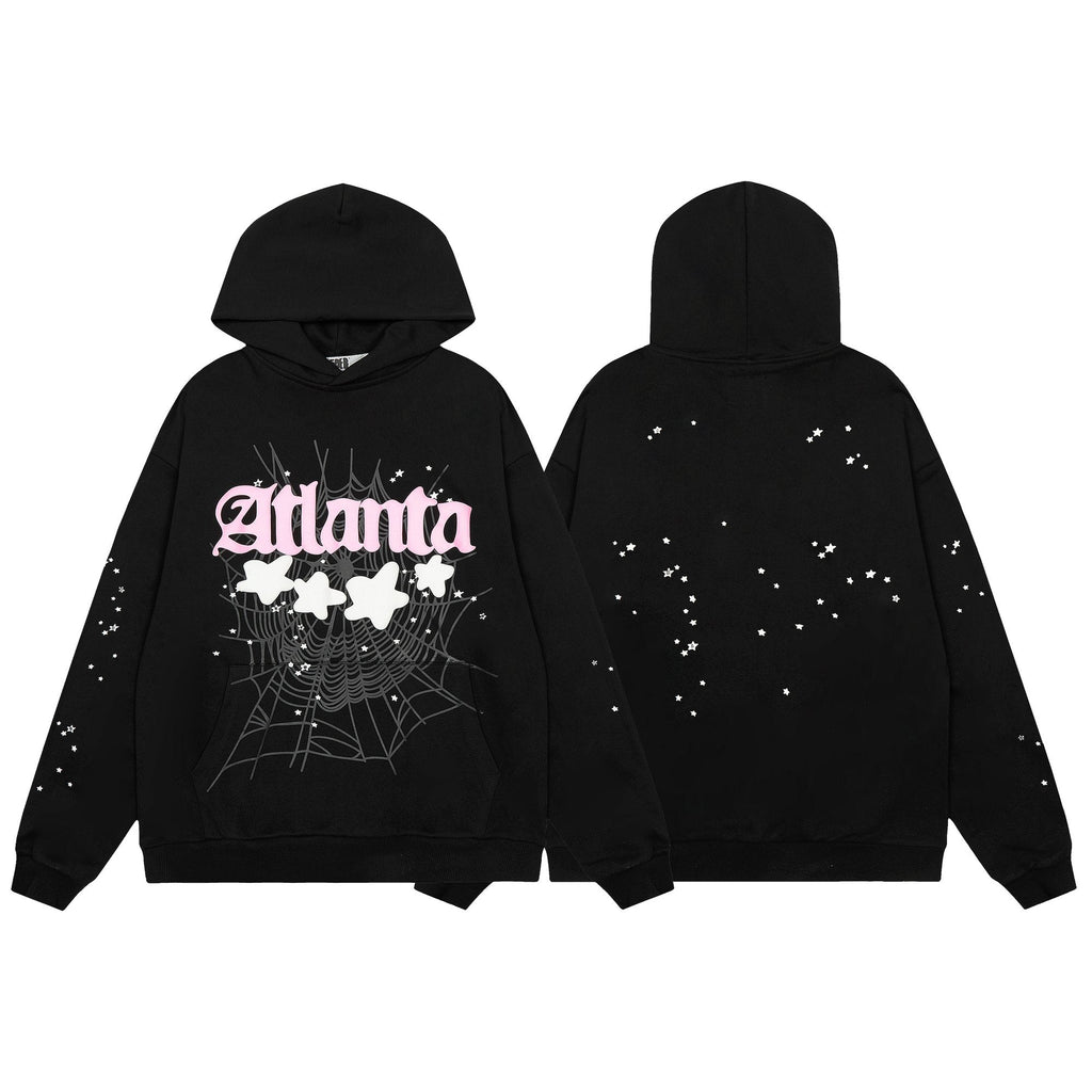 Sp5der Atlanta Spiderweb Graphic Hoodie