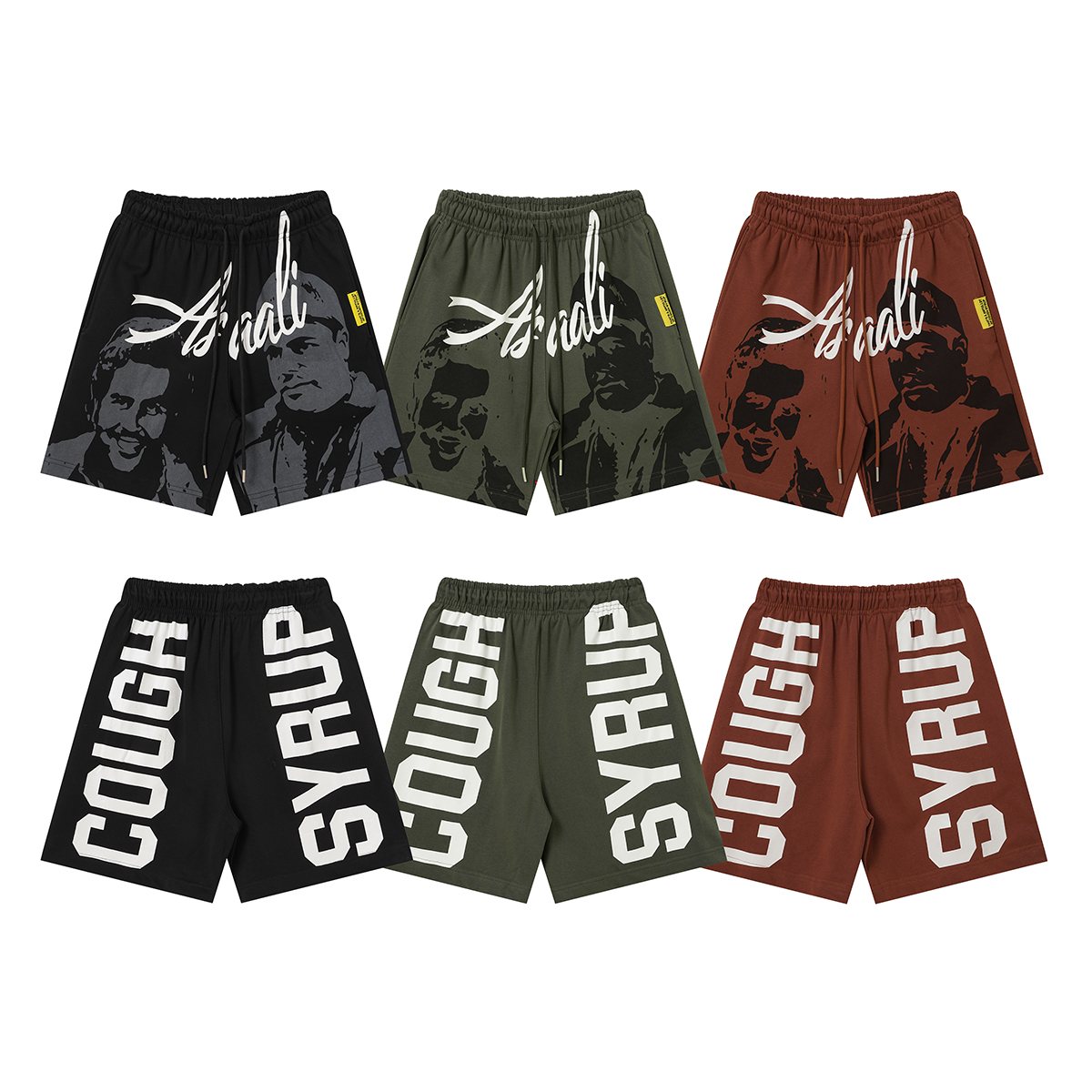 THAT'S A AWFUL LOT OF COUGH SYRUP Portrait Graphic Shorts