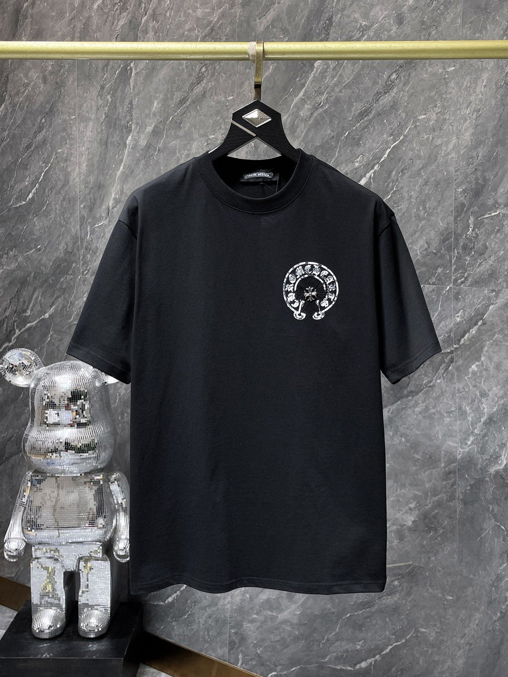Chrome Hearts Cross Scroll Graphic Short-Sleeve T-Shirt