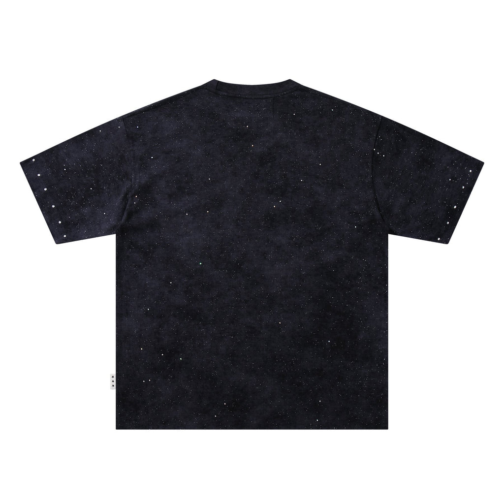 BKYS Revival Rhinestone Star Portrait Graphic T-Shirt