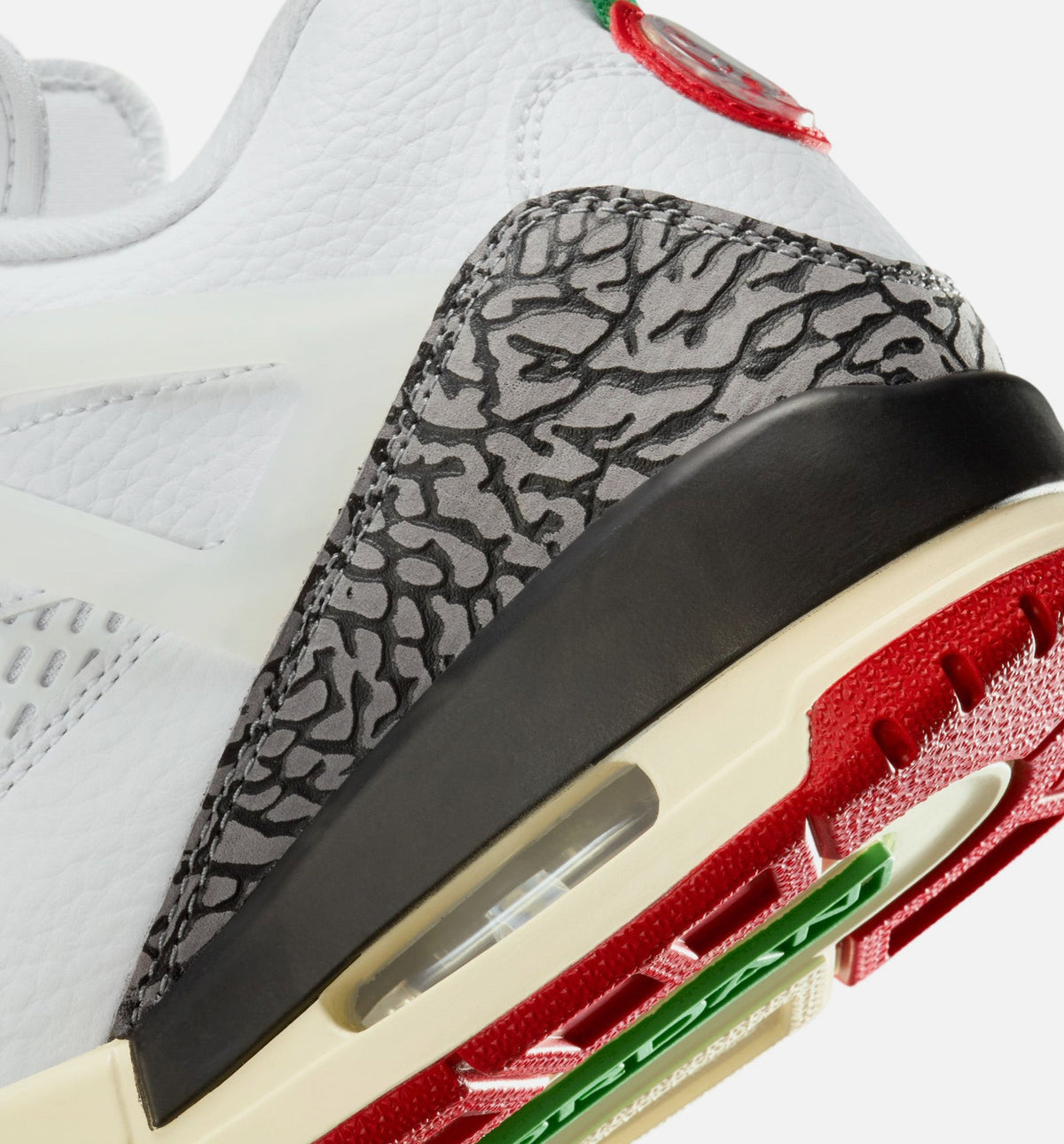 Spizike Low Men's Lifestyle Shoe – White/Black/Sail/Varsity Red