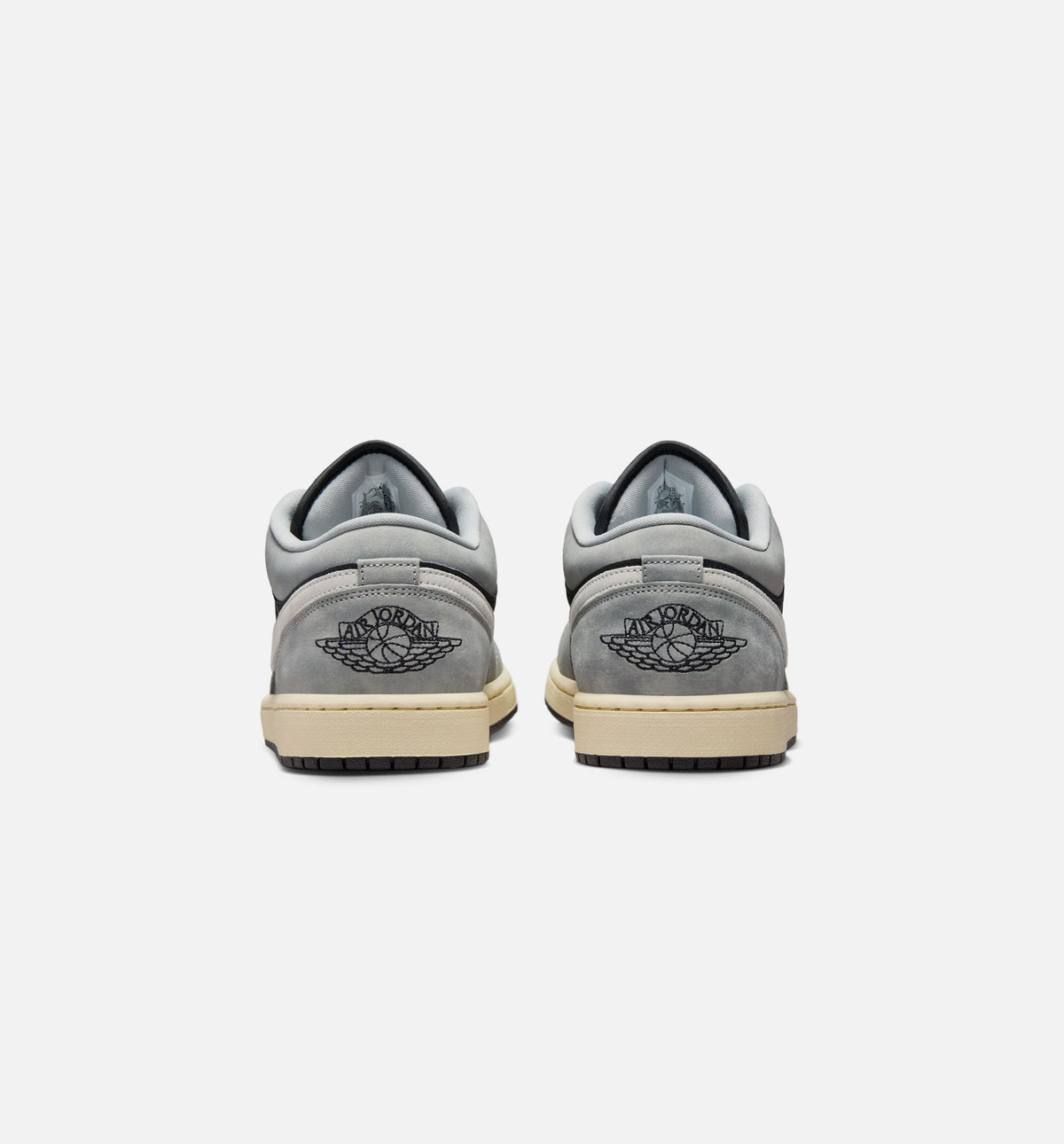 Air Jordan 1 Low SE Men's Lifestyle Shoes - Light Smoke Grey/White/Off Noir