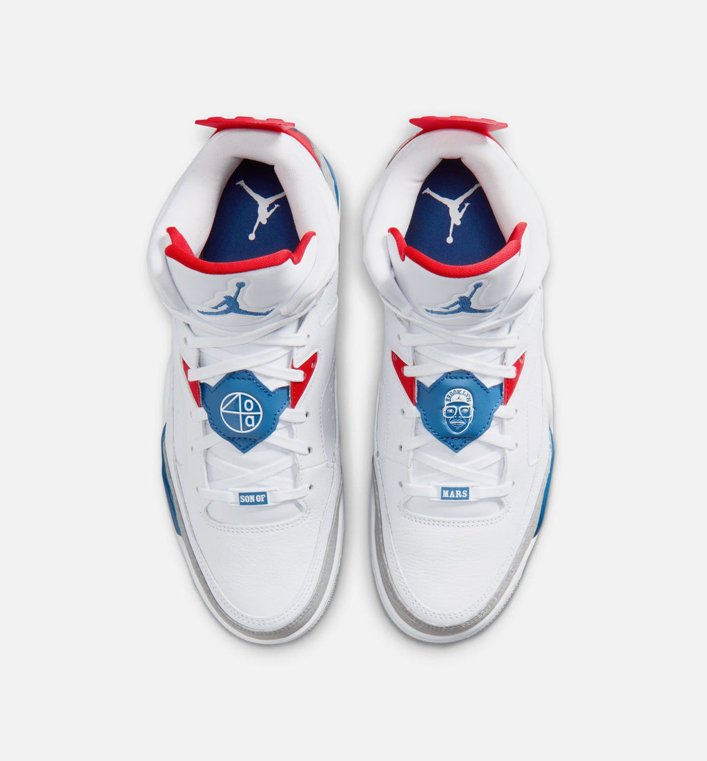 Son of Mars Low Men's Sneakers - White / Varsity Red / Light Smoke Grey / True Blue