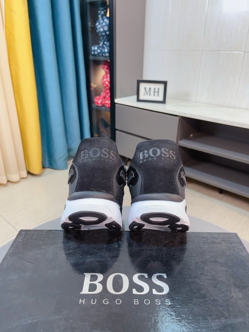 Hugo Boss Mesh Panel Sneakers