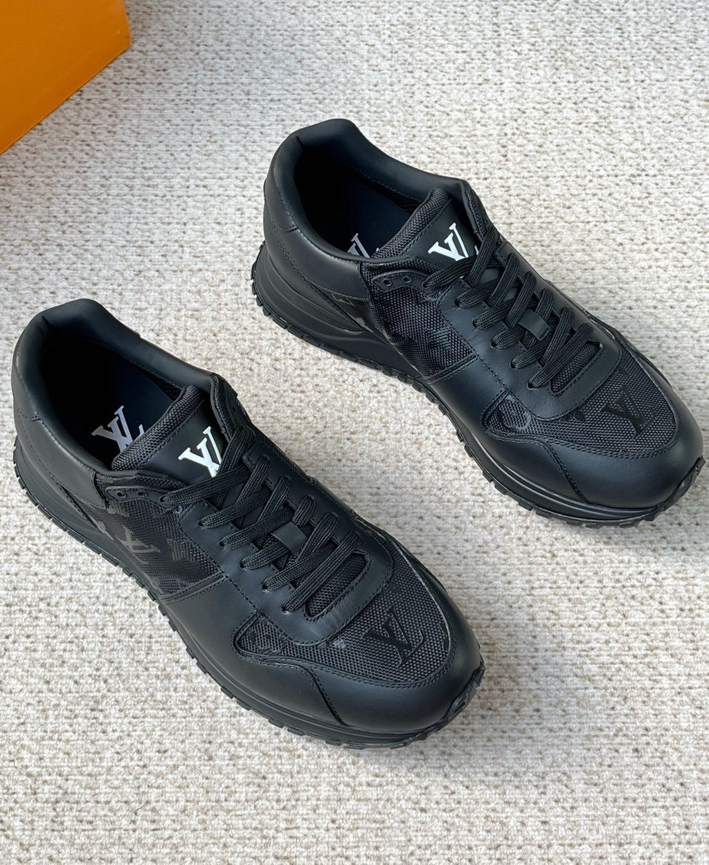 Louis Vuitton Monogram Panel Low-Top Sneakers